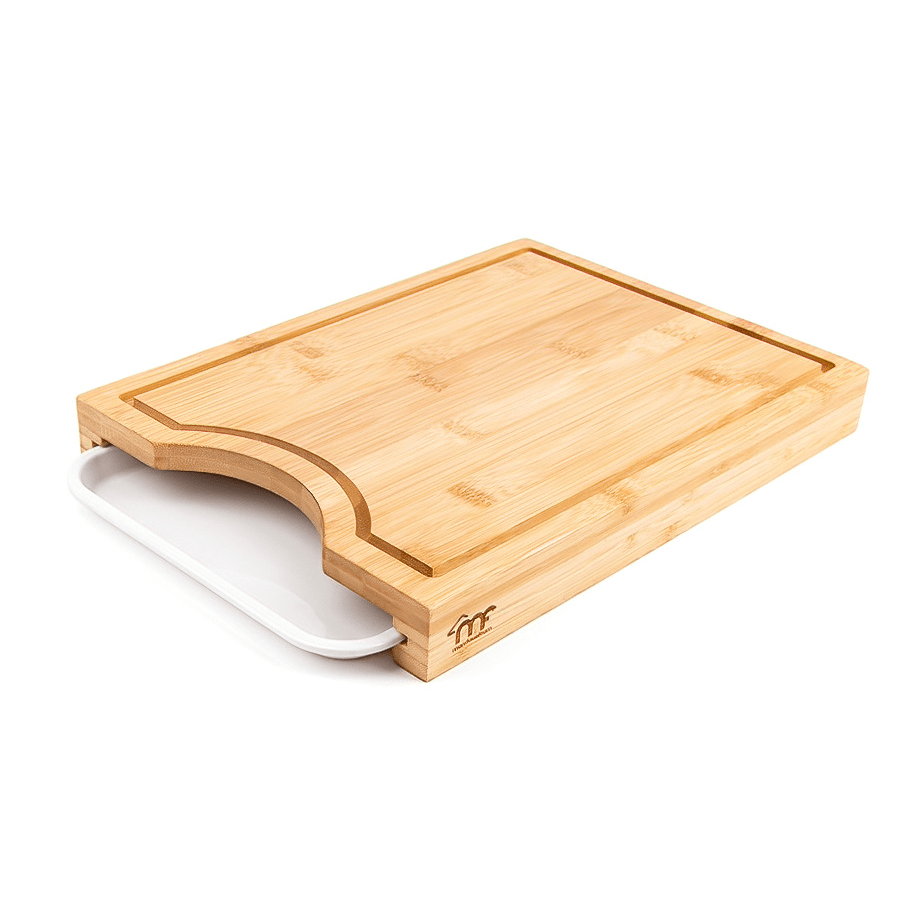 MORE DREVO OPTIONS Drevo Cutting Board with Pullout Tray Drevo Cutting Board with Pullout Tray Mandaue Foam