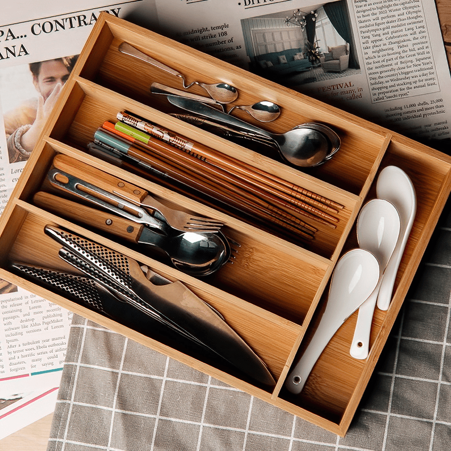 MORE DREVO OPTIONS Drevo Utensil Tray - 35.5x26x5 cm Drevo Utensil Tray - 35.5x26x5 cm Mandaue Foam
