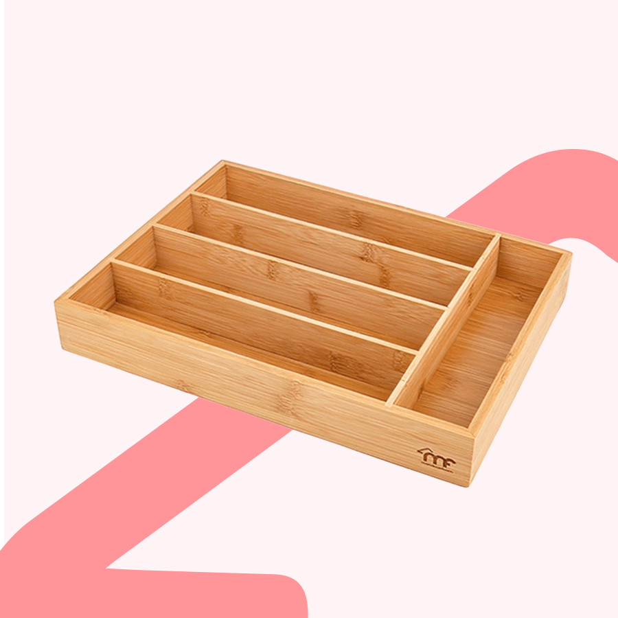 Drevo Utensil Tray - 35.5x26x5 cm