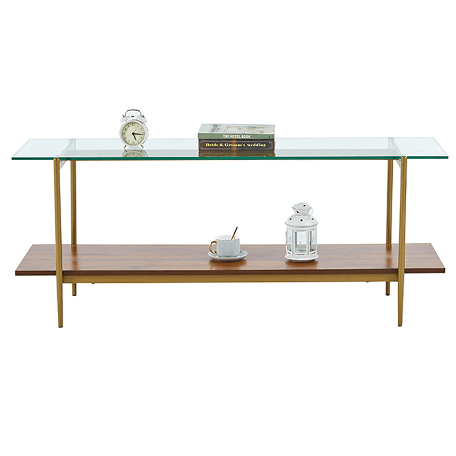 Bexley Glass Top TV Stand