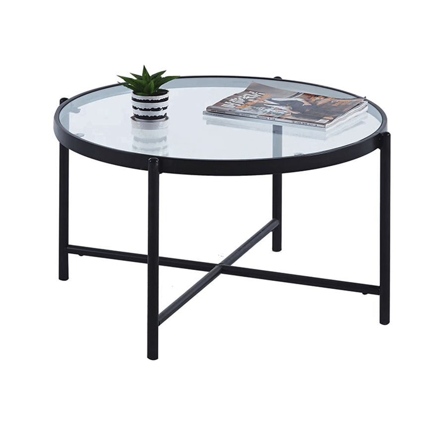 Livia Glass Coffee Table