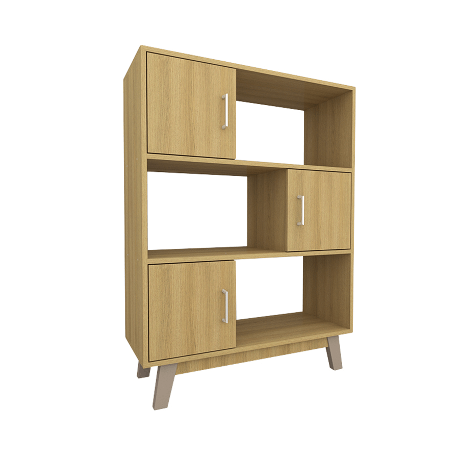 MORE AIDEN OPTIONS Aiden 80 cm Mid Bookcase Aiden 80 cm Mid Bookcase Oak Mandaue Foam