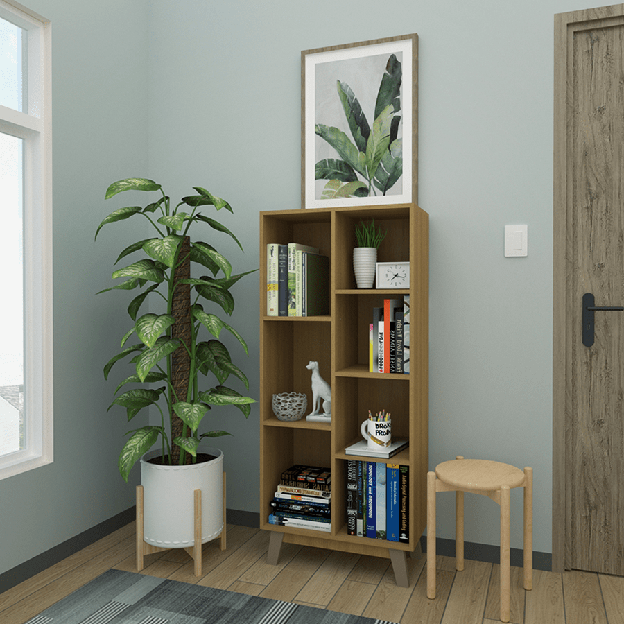 MORE AIDEN OPTIONS Aiden 60 cm High Bookcase Aiden 60 cm High Bookcase Mandaue Foam