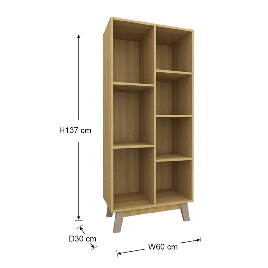 MORE AIDEN OPTIONS Aiden 60 cm High Bookcase Aiden 60 cm High Bookcase Mandaue Foam