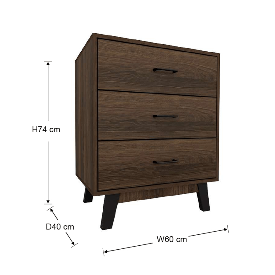 MORE AIDEN OPTIONS Aiden Chest of 3 Drawer Aiden Chest of 3 Drawer Mandaue Foam