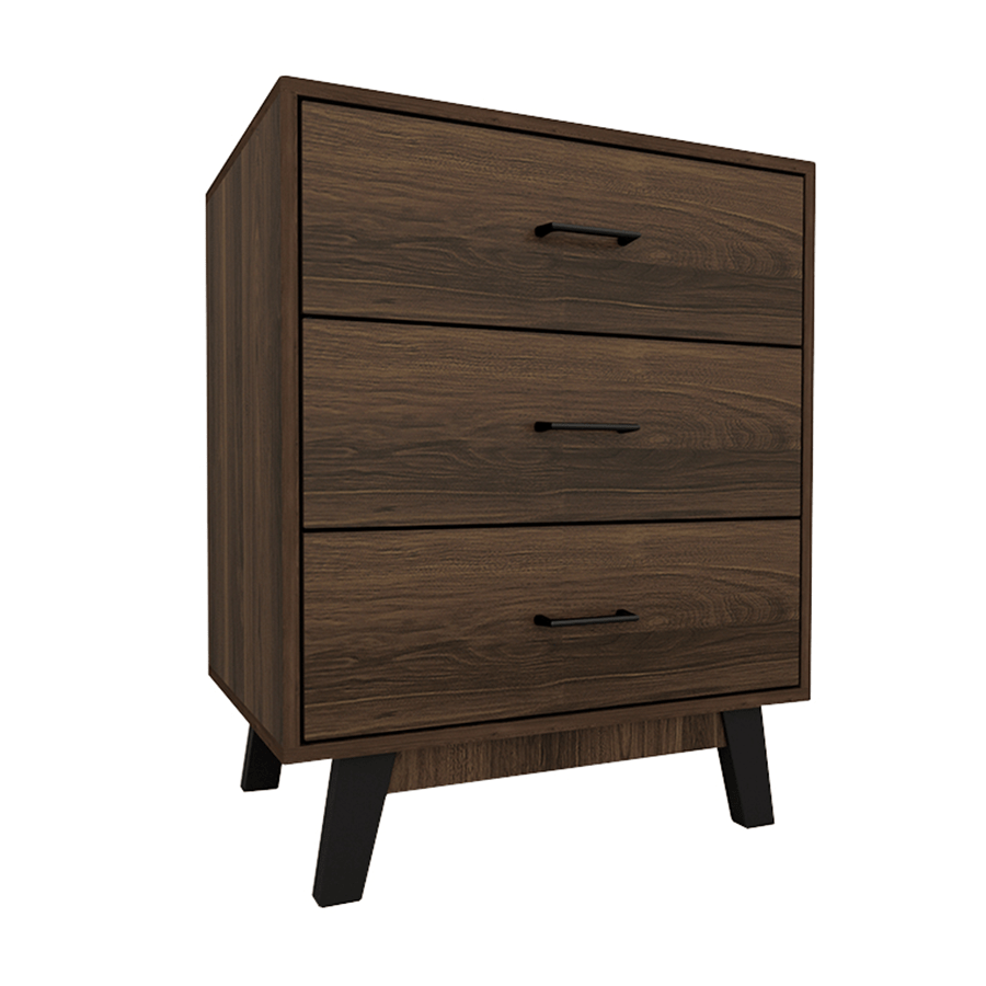 MORE AIDEN OPTIONS Aiden Chest of 3 Drawer Aiden Chest of 3 Drawer Walnut Mandaue Foam