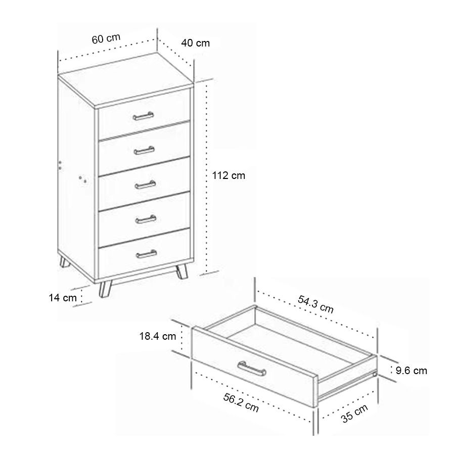 MORE AIDEN OPTIONS Aiden Chest of 5 Drawer Aiden Chest of 5 Drawer Mandaue Foam