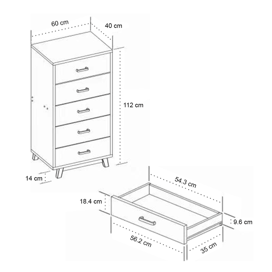 MORE AIDEN OPTIONS Aiden Chest of 5 Drawer Aiden Chest of 5 Drawer Mandaue Foam