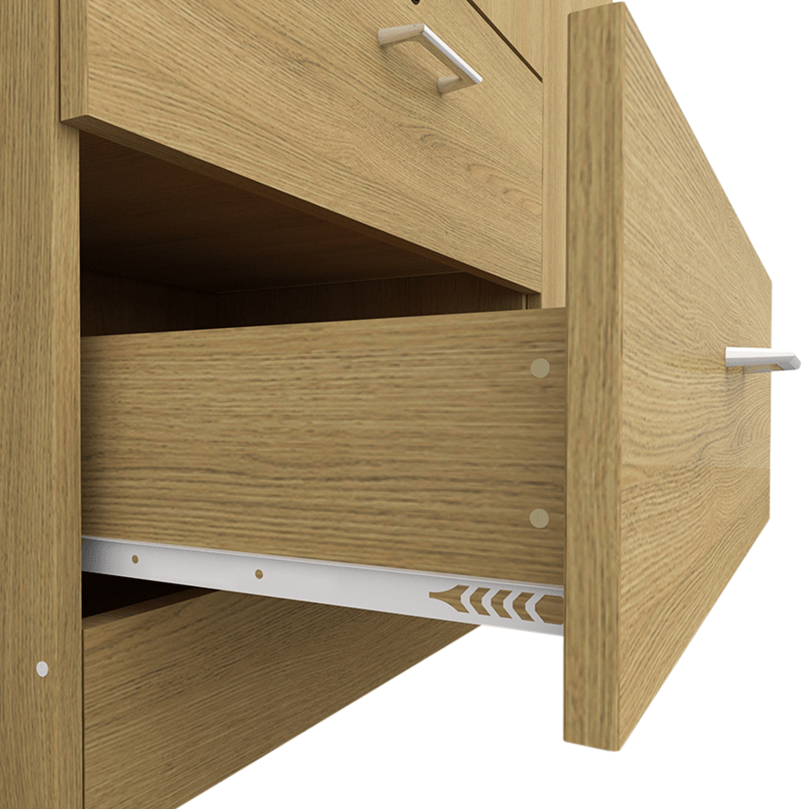 Averie 3 Door with 2 Drawer Wardrobe