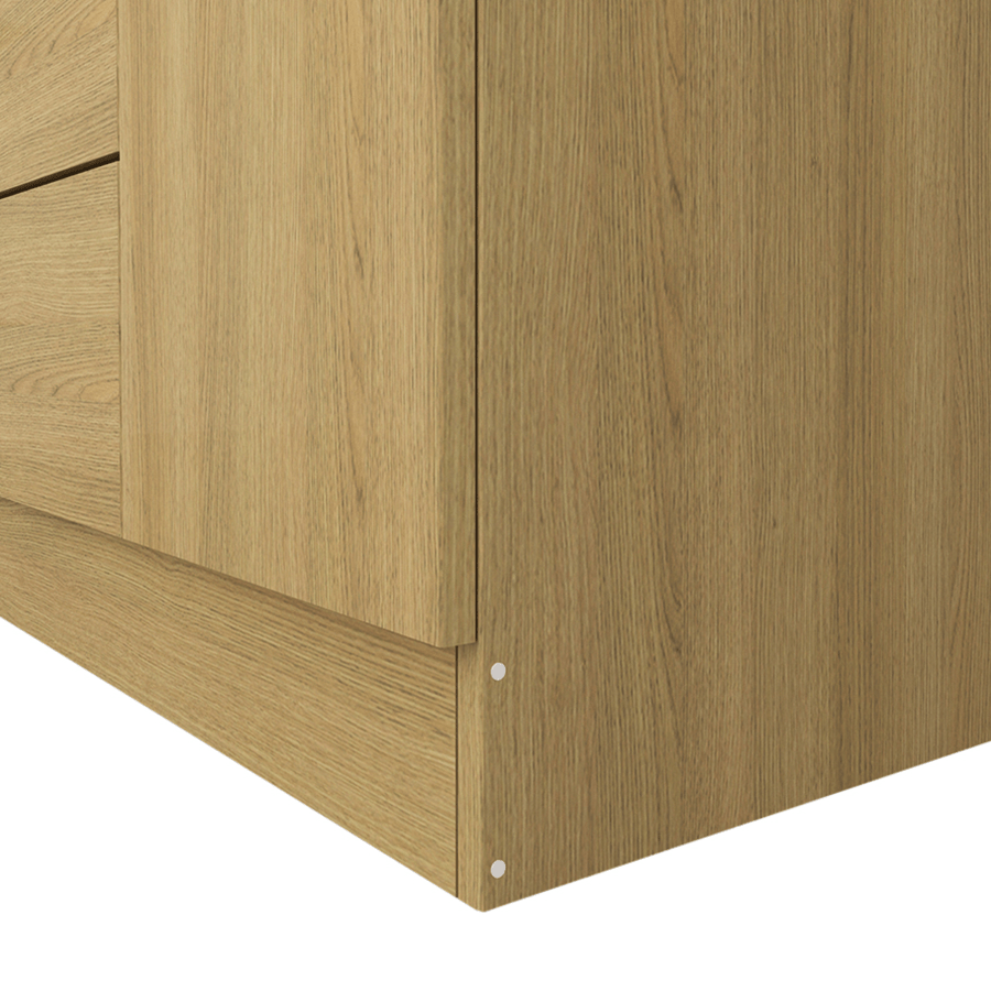 Averie 3 Door with 2 Drawer Wardrobe