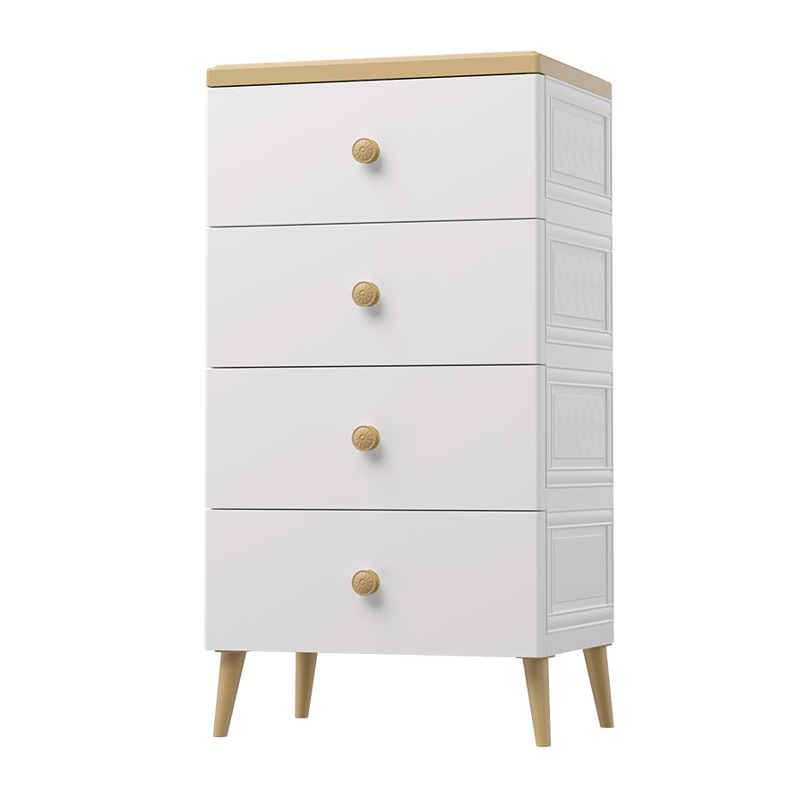 Cristy Plastic 4 Chest Drawer