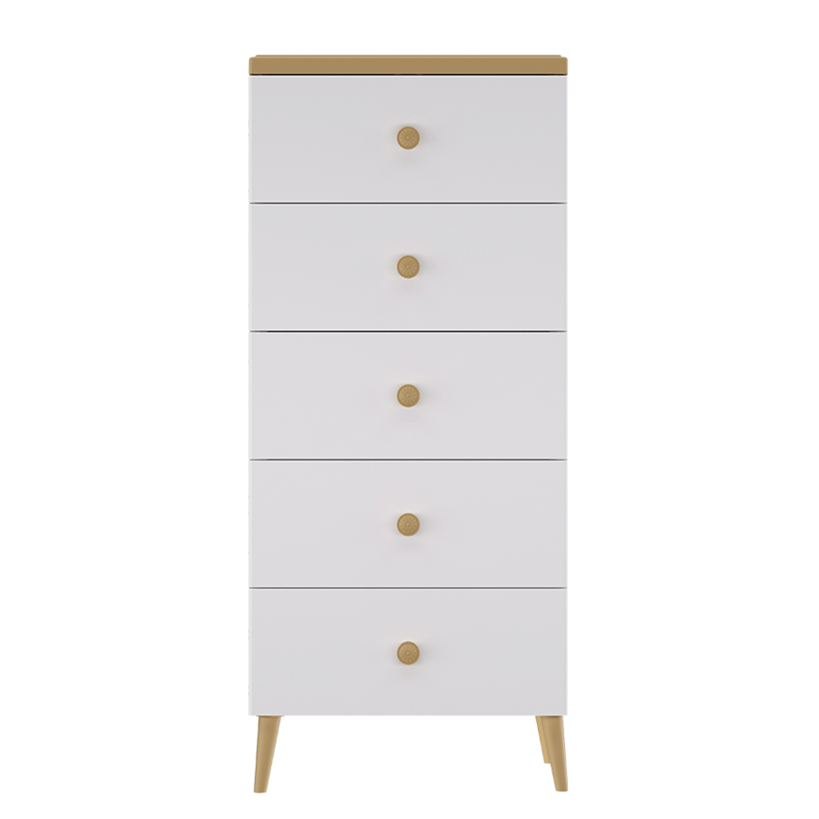 Cristy Plastic 5 Chest Drawer