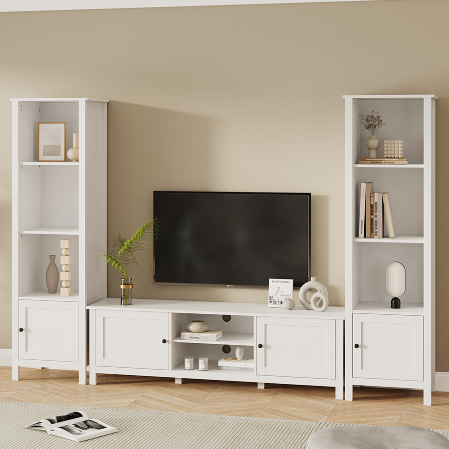 Amber 150 cm TV Stand with 2 Doors