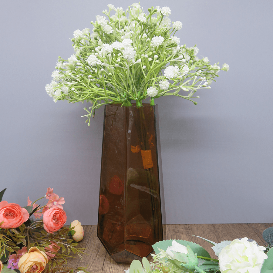 Cornucopia Glass Vase