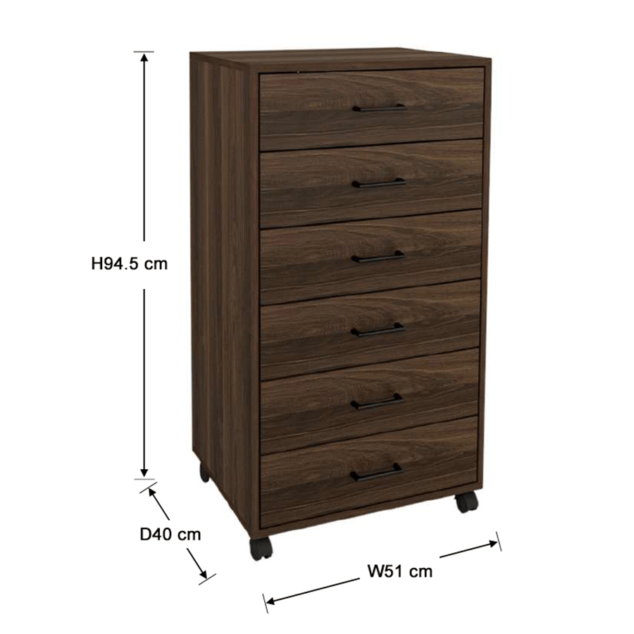 MORE RHYS OPTIONS Rhys 6 Drawer Pedestal Rhys 6 Drawer Pedestal Mandaue Foam