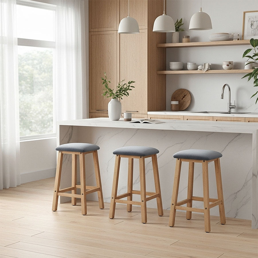 Jeon Square Bar Stool