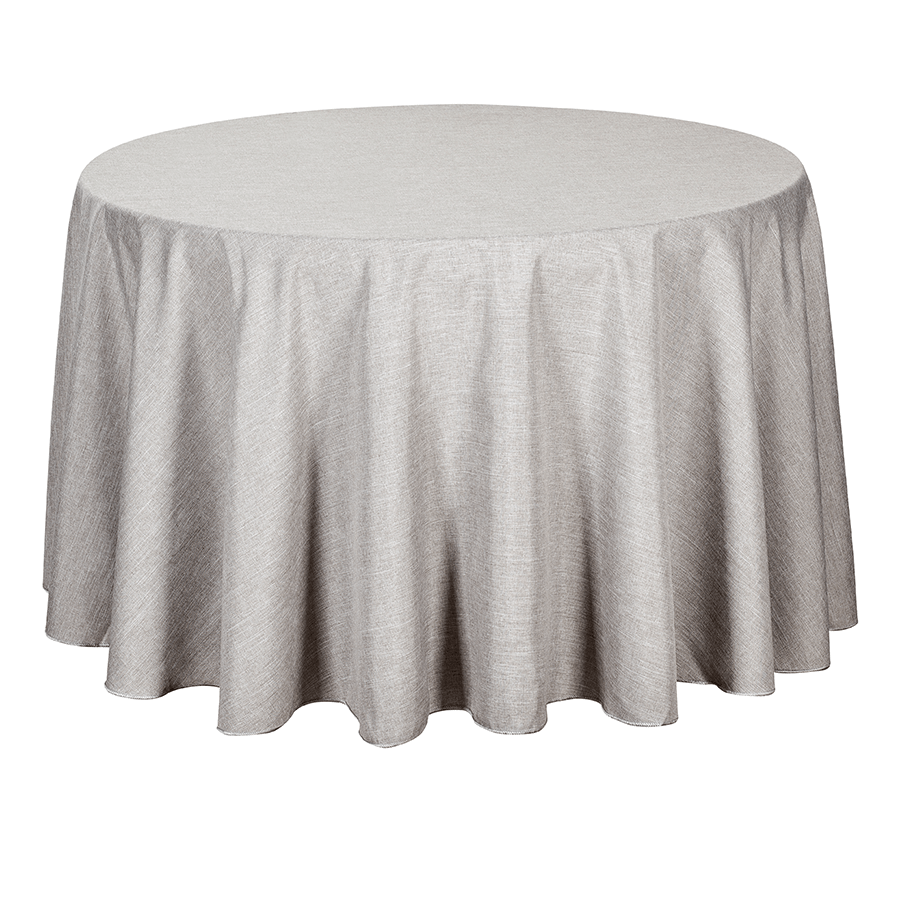 Aleko Round Tablecloth Aleko Round Tablecloth Brown Mandaue Foam