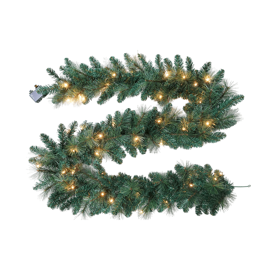 Sikang Pine Garland 50LED Lights 180 Tips