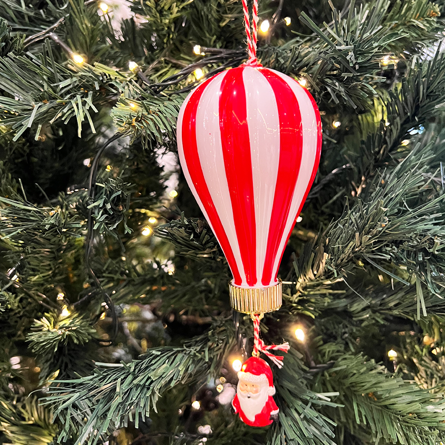 Christmas Air Balloon Ornament