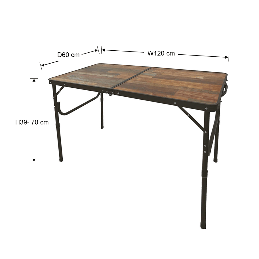 MORE GLACIER OPTIONS Glacier 120 cm Camping Table Glacier 120 cm Camping Table Mandaue Foam