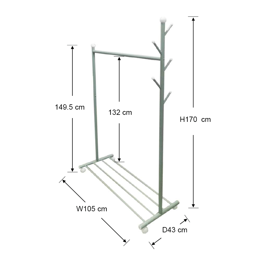Lanelle Garment Rack