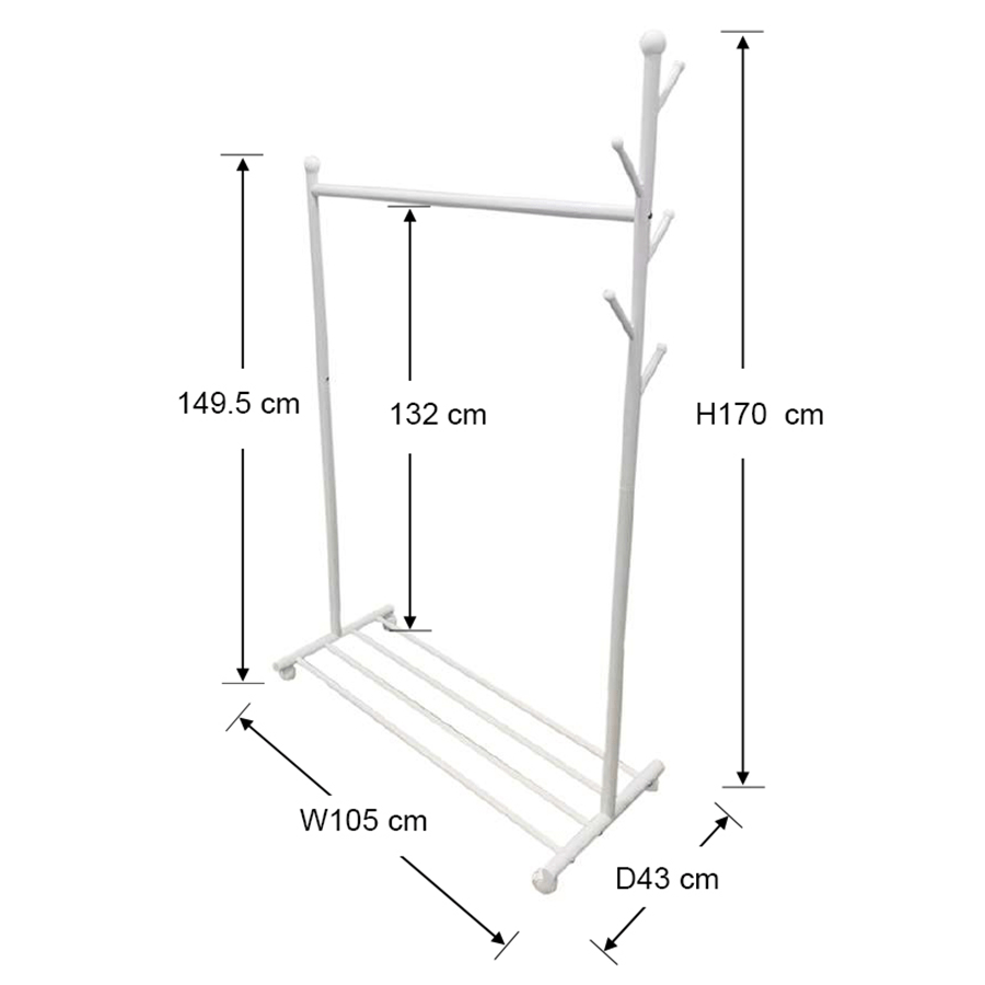 Lanelle Garment Rack
