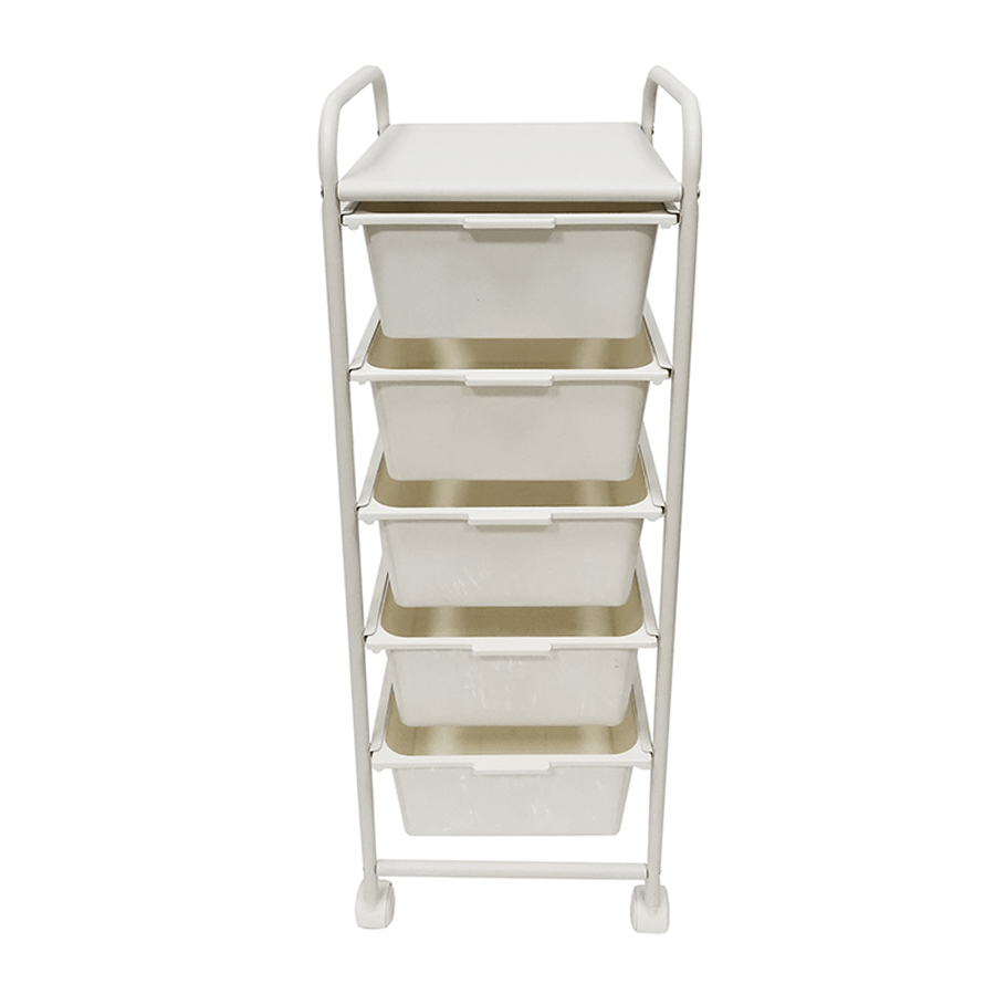 Tyrell Single with 5 Drawer Trolley
