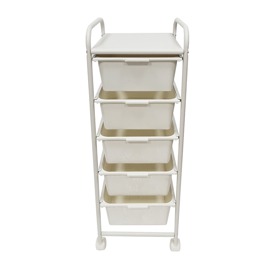 Tyrell Single with 5 Drawer Trolley