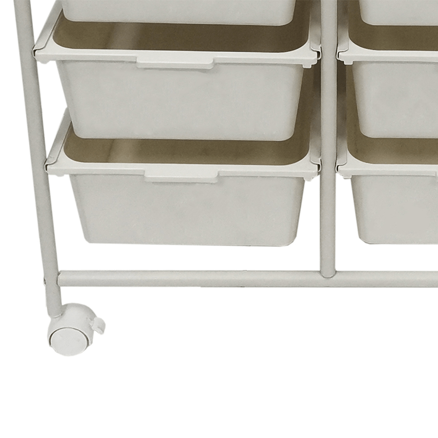 Tyrell Double with 10 Drawer Trolley