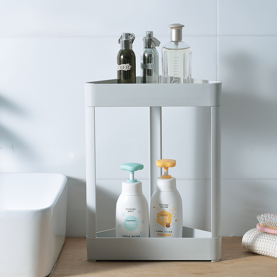 Varga 2 Layer Corner Shelf Unit