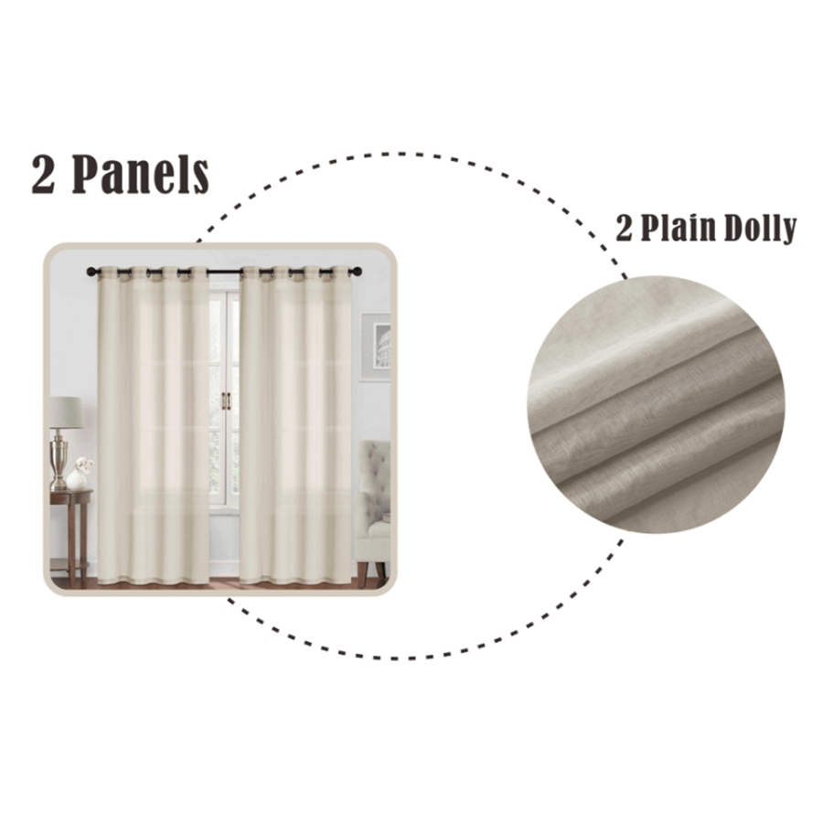 Berite Set of 2 Curtains Berite Set of 2 Curtains Mandaue Foam
