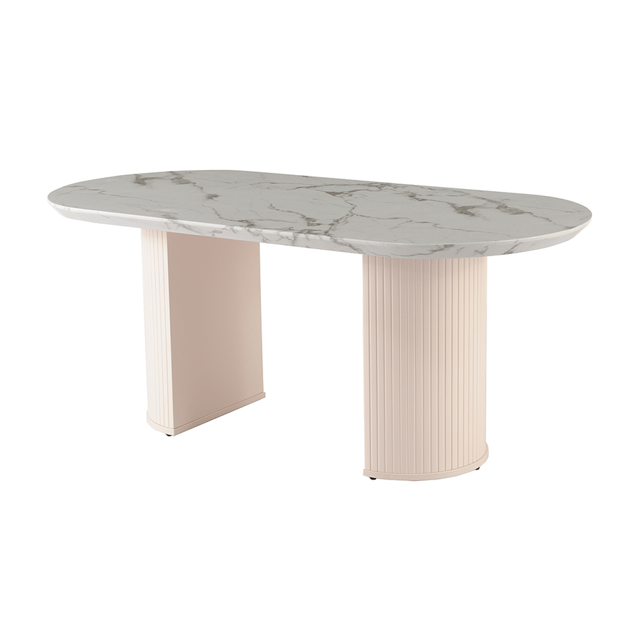 Kinsley 6 Seater Oval Dining Set