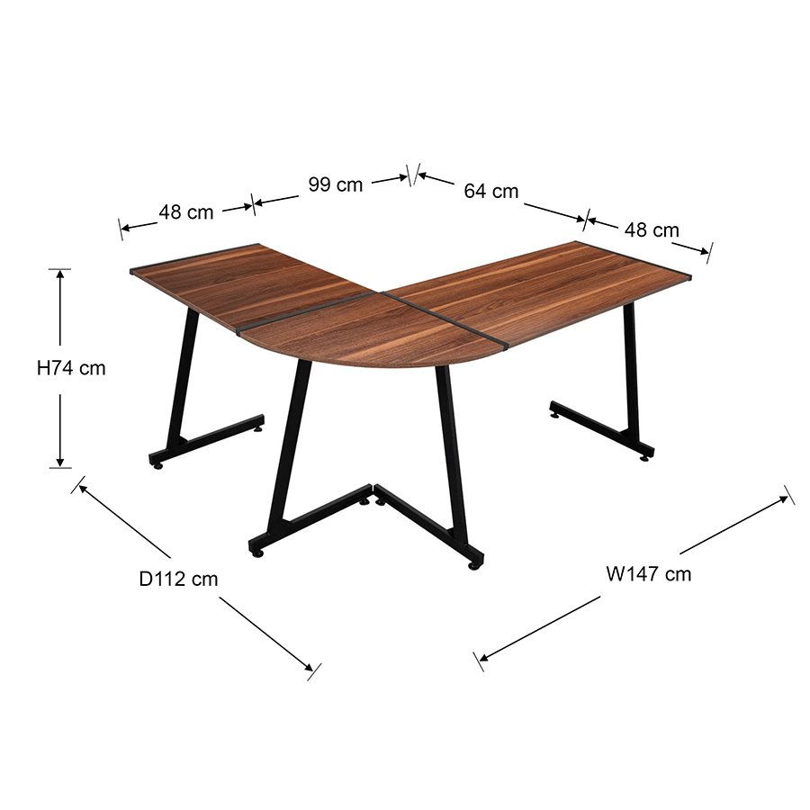 Marlowe L-shape Desk Marlowe L-shape Desk Mandaue Foam