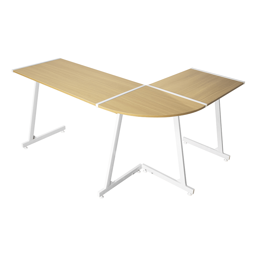 Marlowe L-shape Desk Marlowe L-shape Desk Oak Mandaue Foam