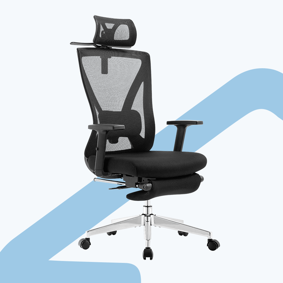 Brinley Office Chair with Footrest