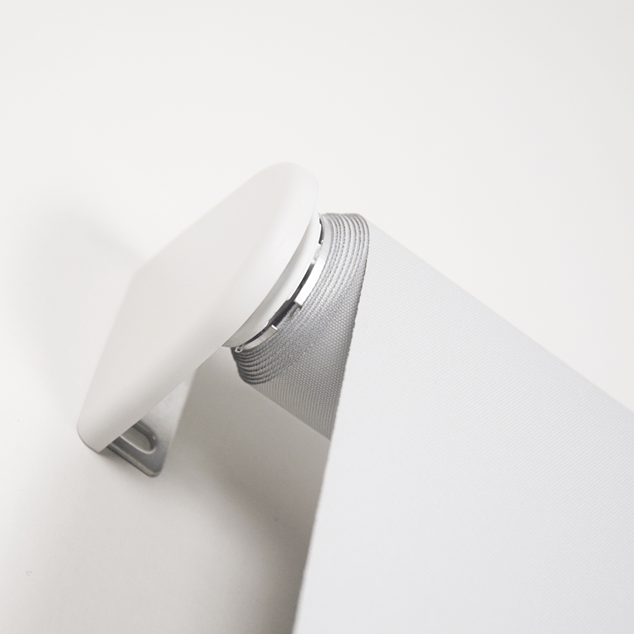 Light Gray Blackout Roller Shades
