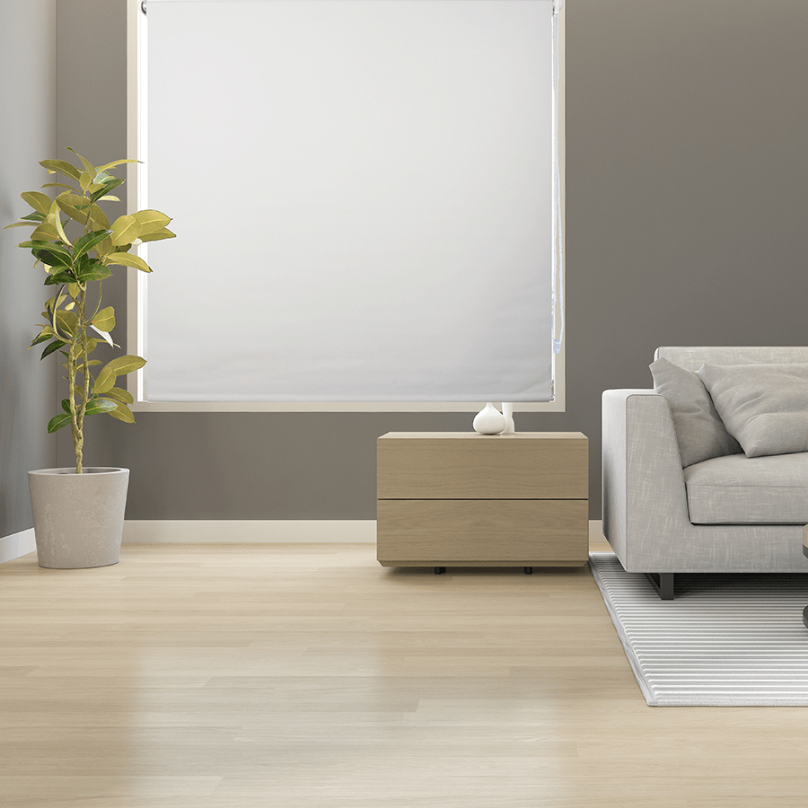 Light Gray Blackout Roller Shades
