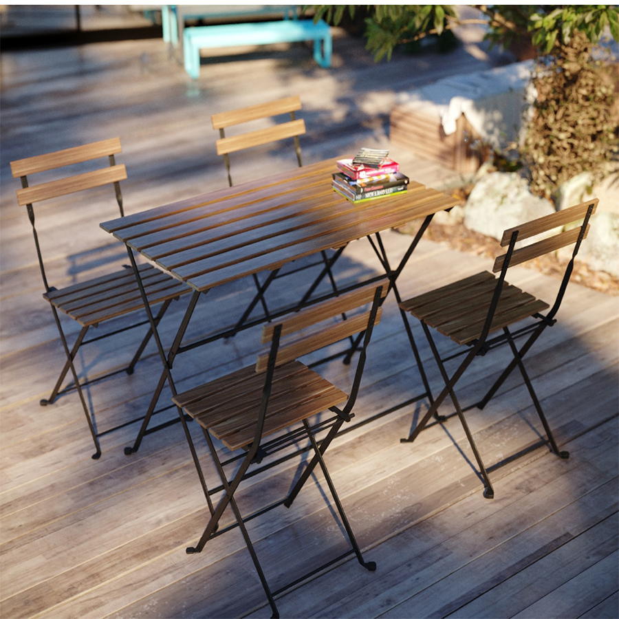 Ivy 4 Seater Outdoor Dining Set