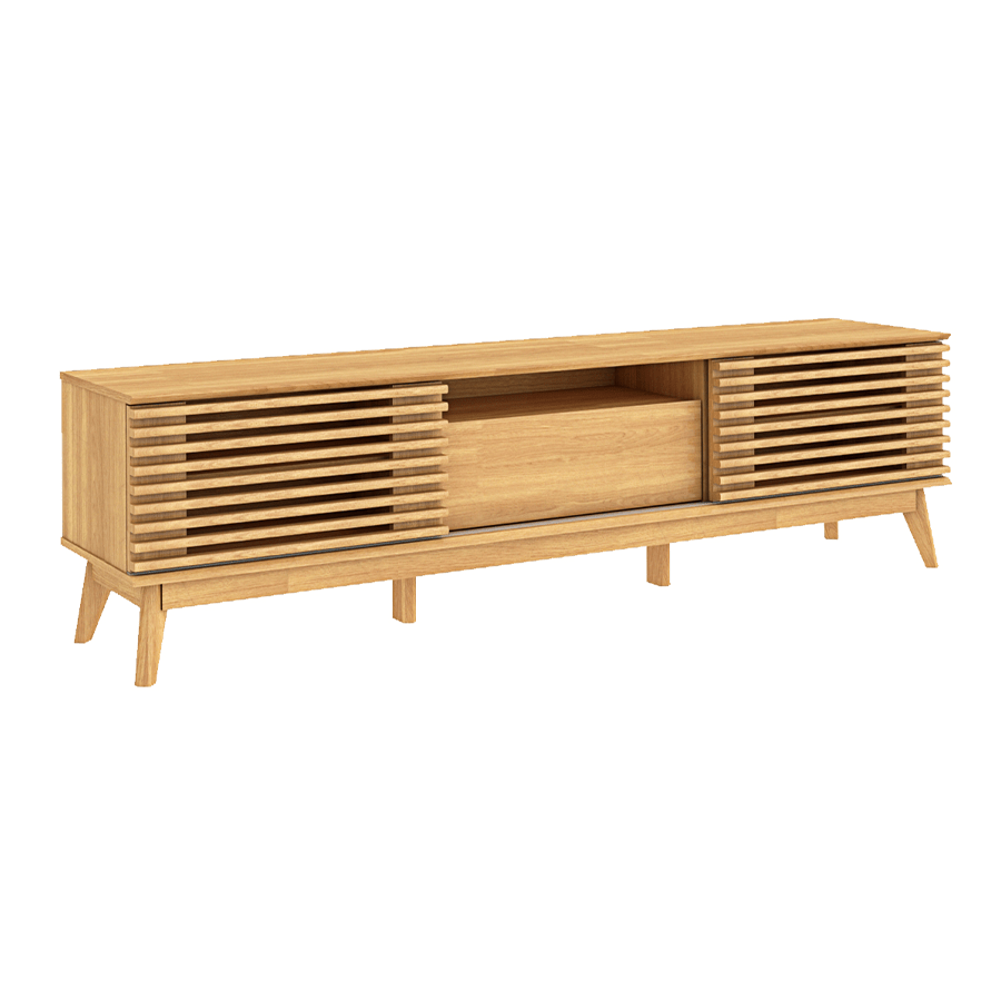 MORE HARU OPTIONS Haru 180 cm TV Cabinet Haru 180 cm TV Cabinet Oak Mandaue Foam