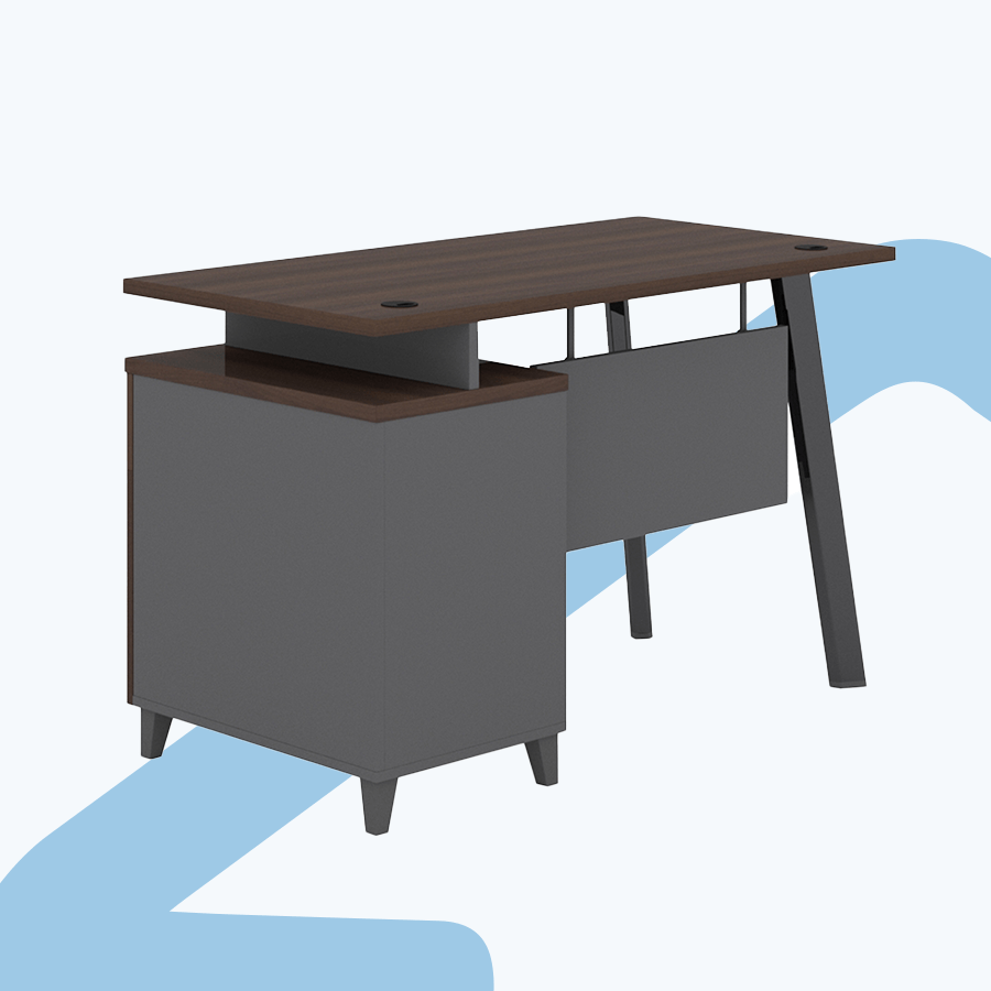 Alice Desk 120x60 cm with Storage