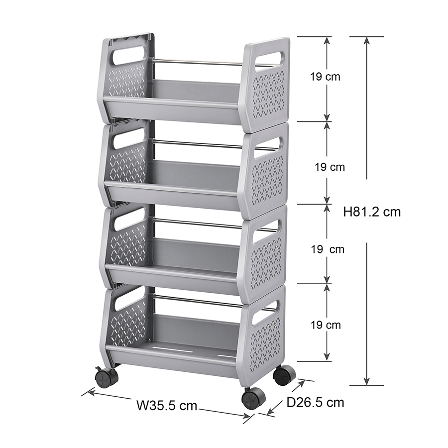 Karter 4 Tier Multifunctional Cart