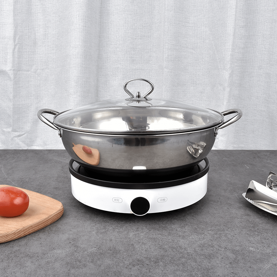 Stainless Steel Flat Bottom Wok Stainless Steel Flat Bottom Wok Mandaue Foam
