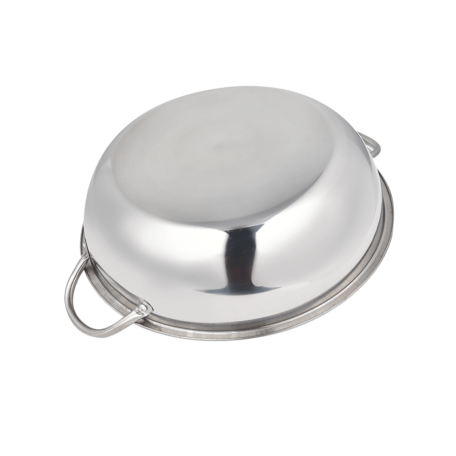 Stainless Steel Flat Bottom Wok Stainless Steel Flat Bottom Wok Mandaue Foam