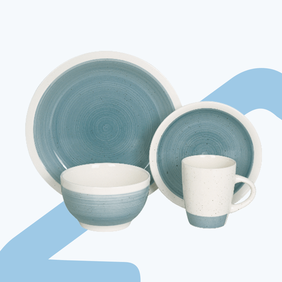 Erly Stoneware Dinner Set 8pc