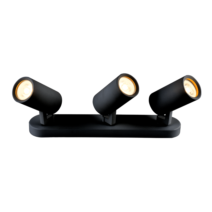 MORE HAKE OPTIONS Hake 3-light Spotlight Hake 3-light Spotlight Black Mandaue Foam