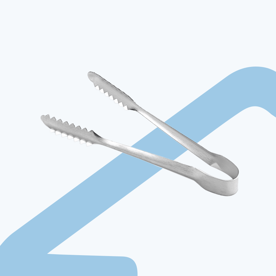 Glaceo Stainless Steel Ice Tongs