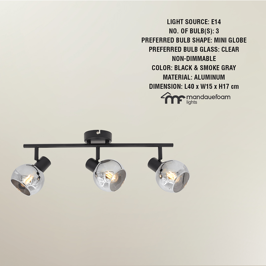 MORE HERMA OPTIONS Herma 3-light Spotlight Herma 3-light Spotlight Mandaue Foam