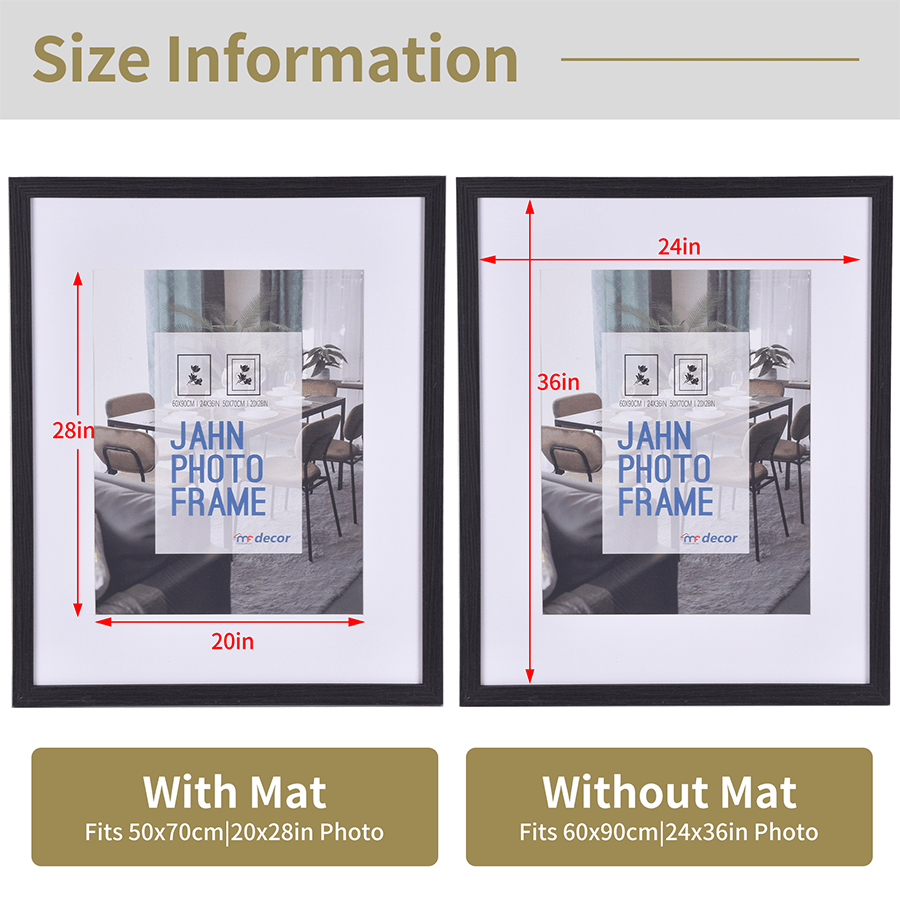 MORE JAHN OPTIONS Jahn Photo Frame 60x90 cm Jahn Photo Frame 60x90 cm Mandaue Foam