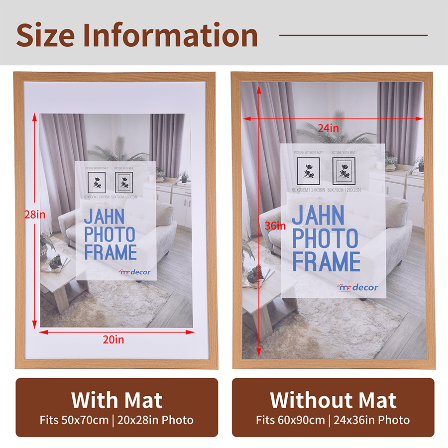 MORE JAHN OPTIONS Jahn Photo Frame 60x90 cm Jahn Photo Frame 60x90 cm Mandaue Foam