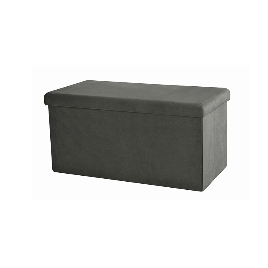 MORE DARIO OPTIONS Dario Folding Storage Bench Dario Folding Storage Bench Gray Mandaue Foam